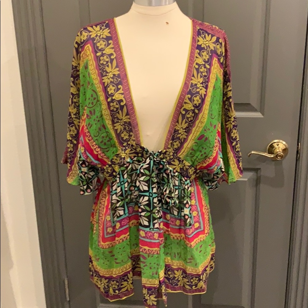 Nicole Miller kimono top